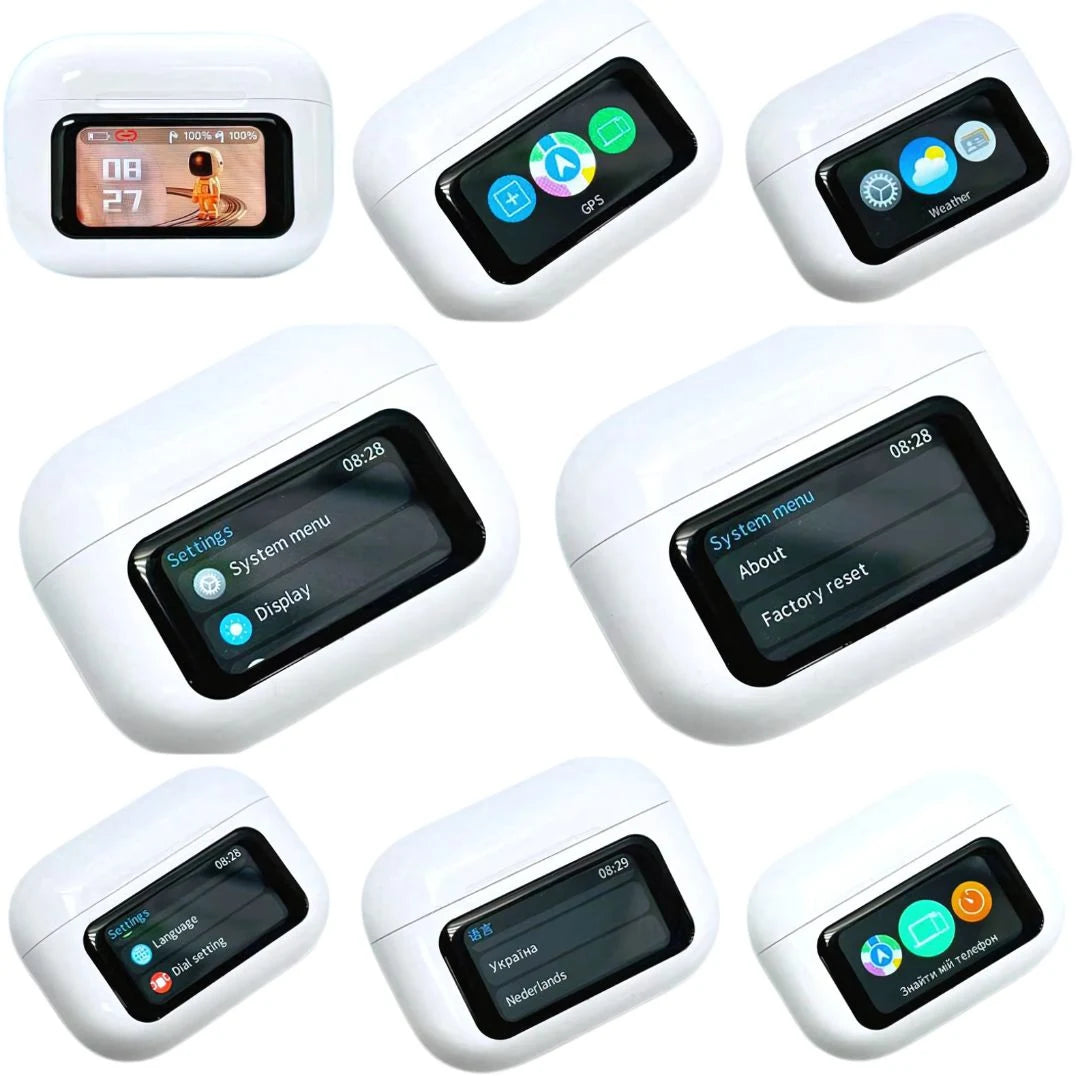 SmartPods Pro 2 Plus with HD Display